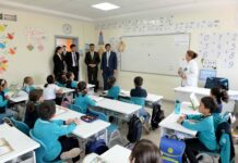 Эдиль Байсалов посетил образовательный комплекс «Маариф» в Бишкеке. ФОТО