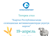 Селекциялык жетишкендиктерди укуктук коргоо боюнча тегерек стол өткөрүлөт