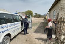 Кочкор райондук ички иштер бөлүмү профилактикалык иштерди улантууда