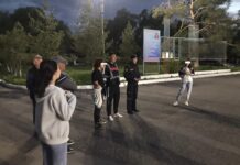 Жайыл РИИБдин жетекчилиги Коомдук коопсуздук кызматынын кызматкерлерине саптык тескеме өткөрдү