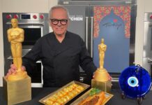 Гостей на вечеринке в честь 94-й церемонии вручения «Оскара» угощали турецкими блюдами