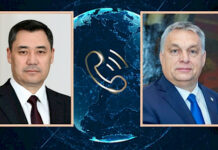 Садыр Жапаров Венгриянын премьер-министри Виктор Орбан менен телефон аркылуу сүйлөштү