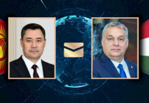 Венгриянын премьер-министри Садыр Жапаровго куттуктоо катын жолдоду