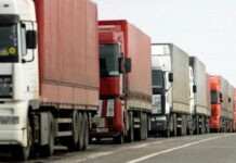 В Погранслужбе КР прокомментировали скопление фур на кыргызско-казахской границе