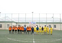 Подрядные организации «Кумтора» из Джети-Огузского района провели турнир по мини-футболу