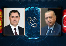 Садыр Жапаров поговорил по телефону с Реджепом Тайипом Эрдоганом