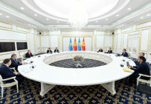 Заложена капсула под строительство кыргызско-казахстанского торгово-логистического комплекса