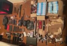 У бишкекчанина в доме нашли схрон оружия и боеприпасов. ВИДЕО