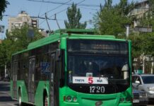 №5 троллейбустук каттамдын кыймылы убактылуу өзгөрөт