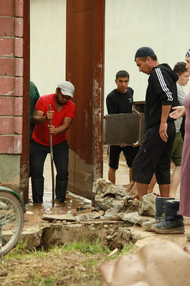 44 2 В Сузакском районе затопило больше 600 домов, объявлен режим ЧС