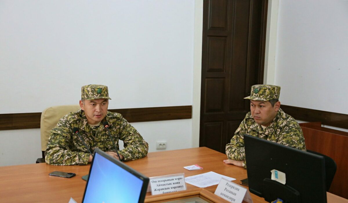5 3 В Кыргызстане стартовали масштабные военные учения «Коопсуздук-2022» и «Юг-2022»