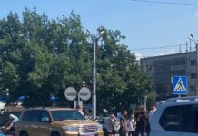 Дипломатиялык унаанын айдоочусу эркек кишини сүздү