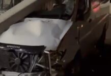 На трассе Бишкек — Ош насмерть сбили двух пешеходов