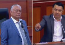 «Давайте без давайте». В Жогорку Кенеше поссорились два депутата