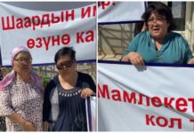 Возле клиники Исманкулова прошел митинг. В учреждении считают, что он проплаченный