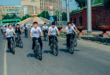 Компания MegaCom открыла велосезон-2022 в городе Оше