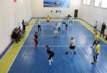 Нарын ОИИБнин Ардагерлер кеңеши күч түзүмдөр арасында волейбол боюнча спорттук турнир өткөрүштү