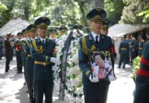 В Бишкеке простились с главой Кыргызского общества блокадников Ленинграда Анной Кутановой