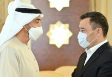 Садыр Жапаров БАЭге барды