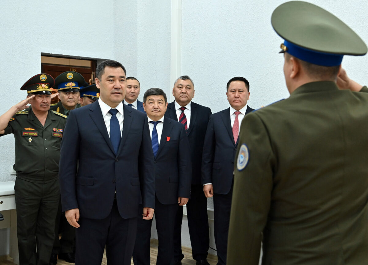 dos 9467 Садыр Жапаров и Камчыбек Ташиев открыли новое здание органов нацбезопасности