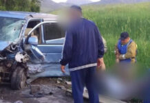 В Аксы в ДТП погиб мужчина, еще 13 человек пострадали