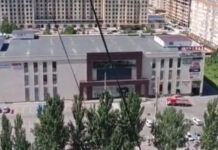 В Бишкеке оцепили ТЦ «Tommi mall», людей эвакуировали
