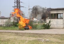 На окраине Бишкека были слышны взрывы. Что это было? ФОТО