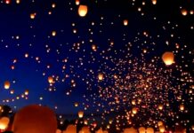 МЧС запретило запускать «воздушные фонари» близ Бишкека