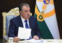 Эмомали Рахмон кыргыз элин куттуктады