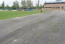 УКМК Баткендеги стадиондогу асфальт төшөө иштерине байланыштуу жагдайды көзөмөлүнө алды