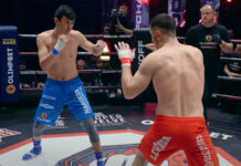 Кыргызстанец Самат Абдырахманов стал чемпионом лиги кулачных боев Hardcore FC