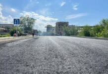 В Бишкеке завершается строительство улицы Сухэ-Батора с возведением моста