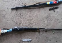 Кара-Суу районунда үч даана ок атуучу курал алынды