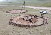 В Кочкорской долине обнаружено древнее погребение женщины VII-IV вв до н.э. ФОТО