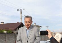 Замирбек Үсөнбаевге шакирттери ат мингизишти