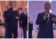 Экс-депутат ЖК Азамат Арапбаев женит сына. Свадьбу ведет Валдис Пельш, среди гостей Стивен Сигал и чиновники