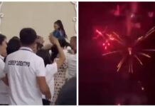 У энергетиков на Иссык-Куле прошел корпоратив с салютом и звездами эстрады. ВИДЕО