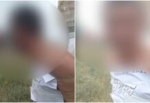 Под Бишкеком мужчину обвинили в воровстве и привязали полуголым к столбу