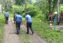 Кеминде туристтик мезгилде эс алуу жайларында коомдук тартипти сактоо боюнча зарыл иштерди жүргүзүшүүдө