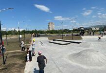 В Бишкеке открылся «скейт-парк». ВИДЕО