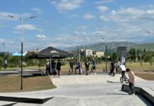 «Ынтымак-2» сейил багынын аймагына скейтпарк ачылды