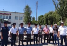 Талас шаарында кортеж айдоочуларга түшүндүрүү иштери жүргүзүлдү