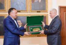 Москвада Улан Ниязбеков менен Владимир Колокольцев укук коргоо чөйрөсүндөгү кыргыз-орус кызматташтыгын талкуулашты