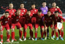 Отбор Кубка Азии. Прямую трансляцию матчей сборной КР можно посмотреть бесплатно в фан-зоне Legend