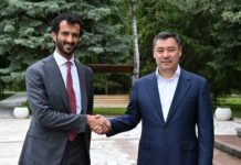 Садыр Жапаров: Кыргызстан готов расширять сотрудничество с ОАЭ