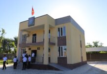 Ташиев открыл новое здание для чекистов в Петровке и заложил капсулу под строительство в Таласе