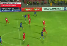 Отбор на Кубок Азии. Сборная Кыргызстана обыграла Сингапур со счетом 2:1