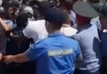 В жилмассиве «Ак-Ордо 3» произошла стычка между местными жителями и милицией