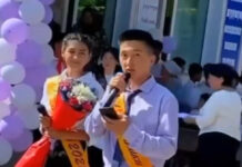 «Учился здесь от безысходности». Выпускник школы на последнем звонке высказал все, что наболело