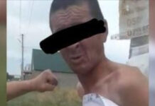 Мужчина, которого полуголым привязали к столбу, состоит на учете в психбольнице